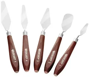 WESTCOTT Couteau à peindre, kit de 5 pièces