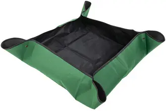 Bradas Tapis de rempotage, 1.000 x 1.000 mm, vert/noir