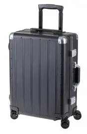 Alumaxx Trolley de voyage, en aluminium, noir mat