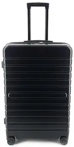 JSA Trolley de voyage, en ABS recyclé à 50%, taille L, noir