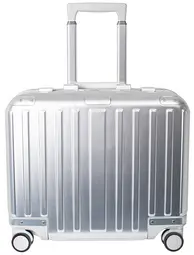 pavo Trolley pour déplacements d'affaires, aluminium, argent