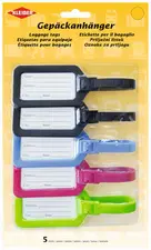 KLEIBER Porte-étiquette de bagage, set de 5, assorti