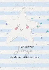 CACTUS Geburtskarte "Ein kleiner Junge