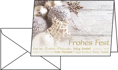 sigel Carte de Noël "Christmas Feeling", A6 (A5)