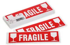 APLI Etiquette de signalisation "FRAGILE", écriture blanche