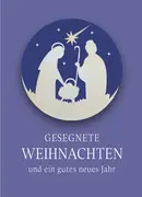 CACTUS Mini-Weihnachtskarte "Krippe