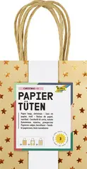 folia Sac en papier "Noël", papier kraft, grand