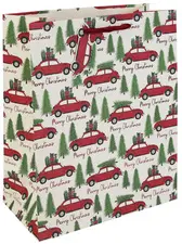 Clairefontaine Sac cadeau de Noël "Voiture de Noël