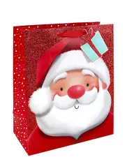 Clairefontaine Sac cadeau de Noël "Père Noël