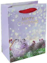 sigel Sac cadeau de Noël "Charmful Christmas", petit