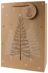 CACTUS Sac cadeau de Noël "Sapin", grand