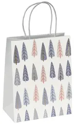 sigel Sac cadeau de Noël "Pine Trees", grand