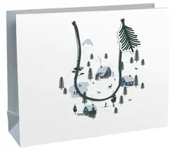 Clairefontaine Sac cadeau de Noël "Winter", shopping