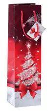 sigel Sac cadeau de Noël pour bouteille "Sparkling Tree