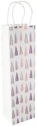 sigel Sac cadeau pour bouteille Pine Trees