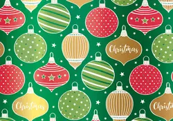 SUSY CARD Papier cadeau de Noël "Christmas decoration