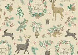 SUSY CARD Papier cadeau de Noël "Season Greetings