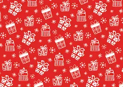 SUSY CARD Papier cadeau de Noël "Cadeau rouge