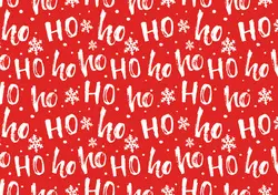 SUSY CARD Papier cadeau de Noël "Ho Ho Ho