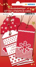 HERMA Etiquette pour cadeau de Noël "White Christmas
