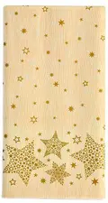 PAPSTAR Nappe pour Noël "Christmas Shine", crème