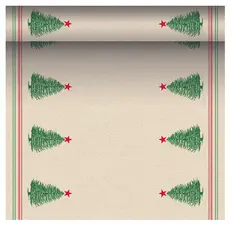 PAPSTAR Chemin de table de Noël "Christmastree