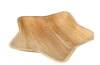 PAPSTAR Assiette feuille de palmier "pure" Star