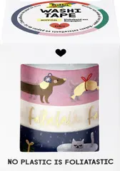 folia Ruban adhésif décoratif Washi-Tape Noël FALALA, set 4