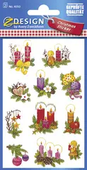 AVERY Zweckform ZDesign étiquettes de Noël "composition