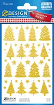 AVERY Zweckform ZDesign Stickers de Nöel "Arbres de Noël