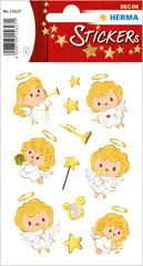 HERMA Stickers de Noël DECOR "Choeur des anges