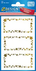 AVERY Zweckform ZDesign Sticker de Noël "Etoiles
