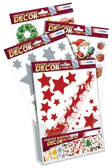 HERMA Images de Noël pour fenêtre, en presentoir de comptoir