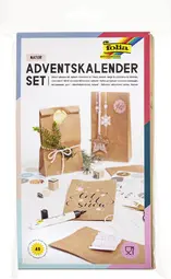 folia Calendrier de l'Avent "sachets en papier naturel
