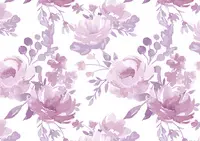SUSY CARD Papier cadeau "roses aquarelle", sur rouleau