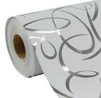 Clairefontaine Papier cadeau "Arabesque argent", en rouleau
