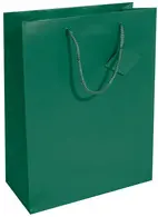 sigel Sac cadeau, vernis mat, taille: S, vert opaline