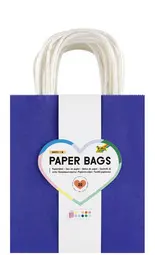 folia Sac en papier BASIC, taille: M, assorti