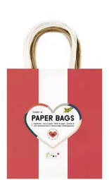 folia Sac en papier CLASSIC, taille: M, assorti