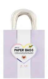 folia Sac en papier PASTEL, taille: M, assorti