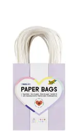 folia Sac en papier PASTEL, taille: S, assorti