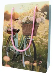 SUSY CARD Sac cadeau "Bicycle