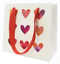SUSY CARD Sac cadeau "Coeurs