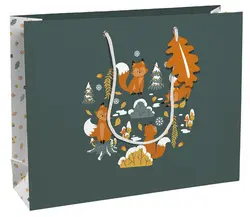 Clairefontaine Sac cadeau de Noël "Fox", shopping