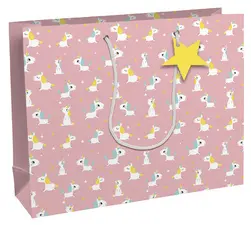 Clairefontaine Sac cadeau "Licorne", shopping