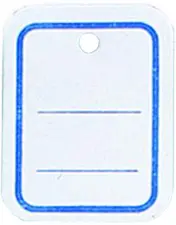 APLI Etiquette à suspendre, 30 x 37 mm, perforé, ligné