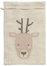 folia Sac en toile de jute "Renne", (L)170 x (H) 250 mm