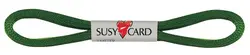 SUSY CARD Ruban cadeau "Easy", 6 mm x 3 m, vert foncé