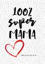 CACTUS Grußkarte "100% Super Mama