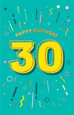 SUSY CARD Geburtstagskarte "Zahlen" - 50. Geburtstag